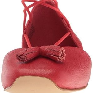 Nine West Zaina Leather Ballet Flats